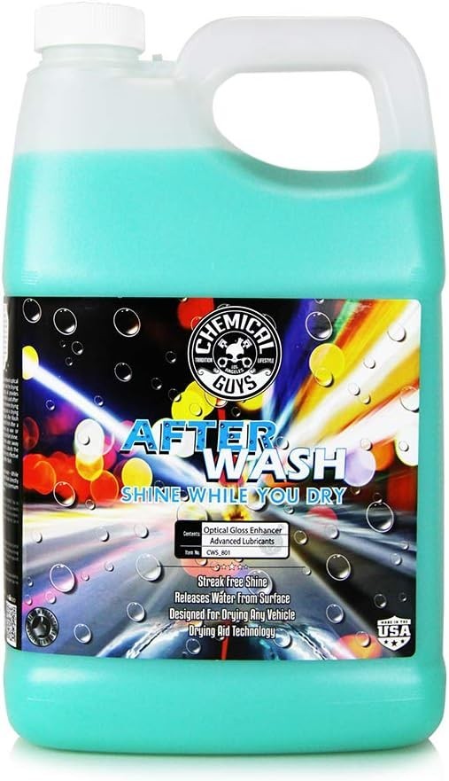 CWS_801 After Wash Sprayable Gloss Boosting Car Wash Drying 128 fl Oz (1 Gallon)