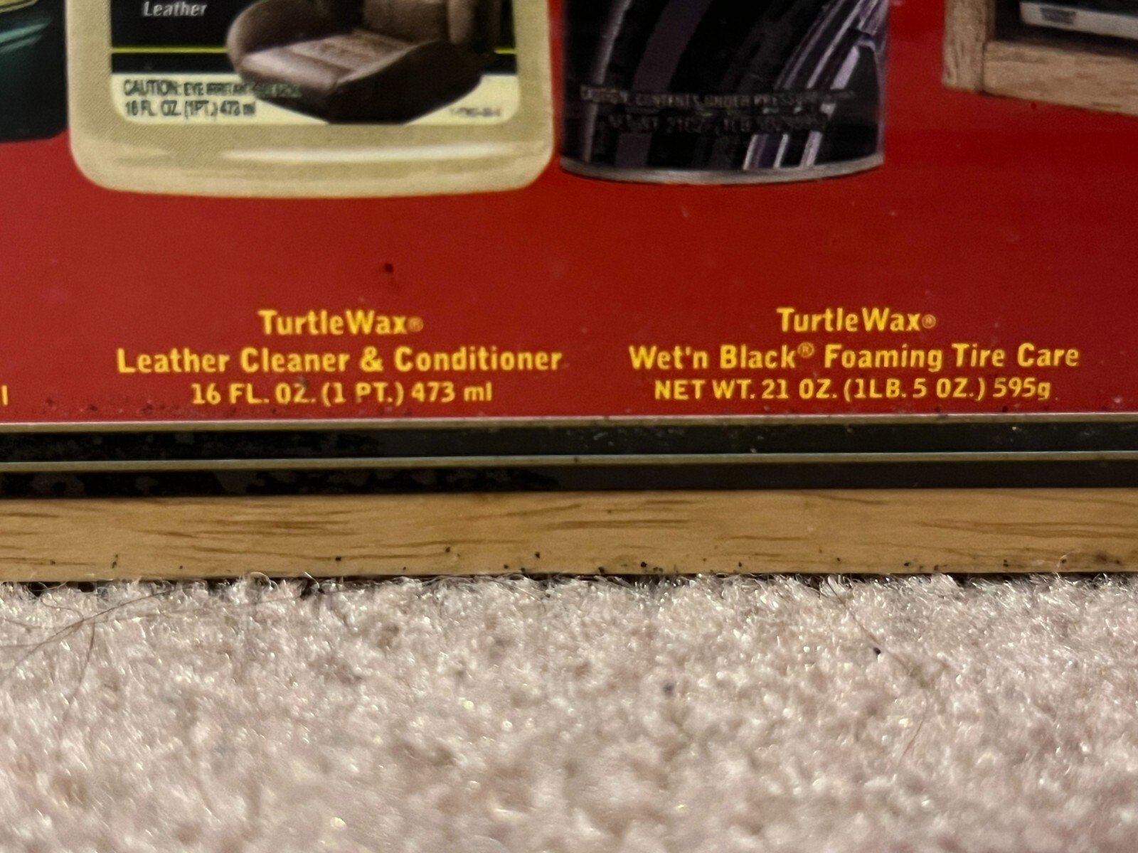 Turtle Wax Premium Gift Pack Limited Edition Wood Box 50 CD Crate NEW Sealed VTG