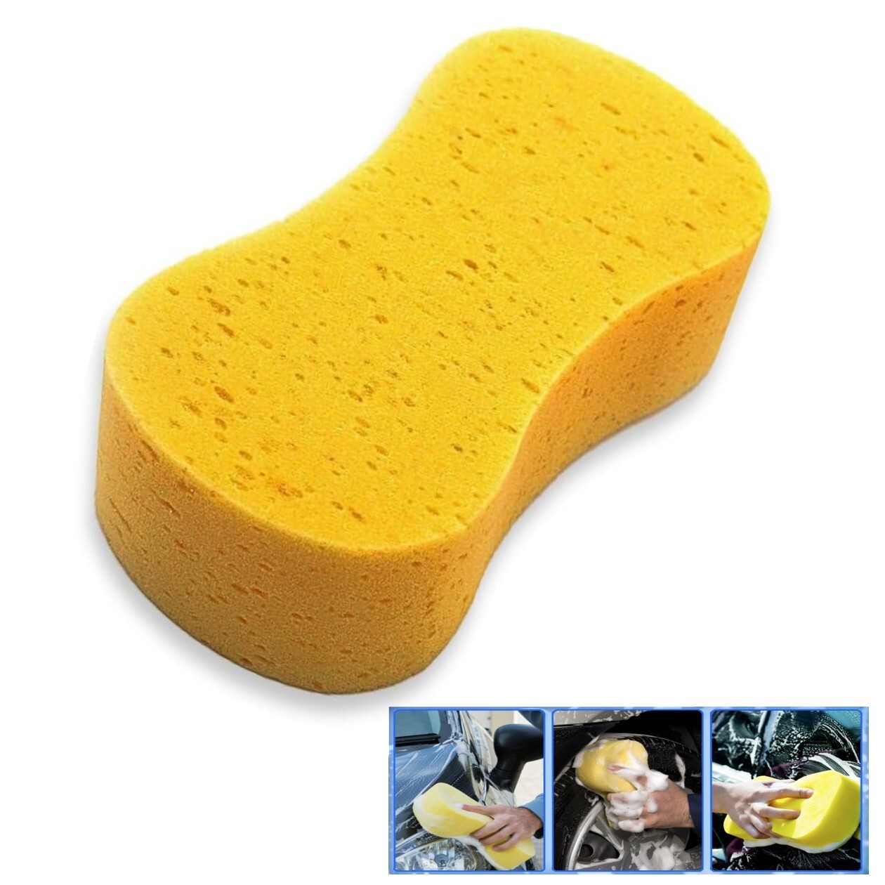 Jumbo Sponge Large Ultra Soft Super Absorbent for Washing Windows & Car Cleaning