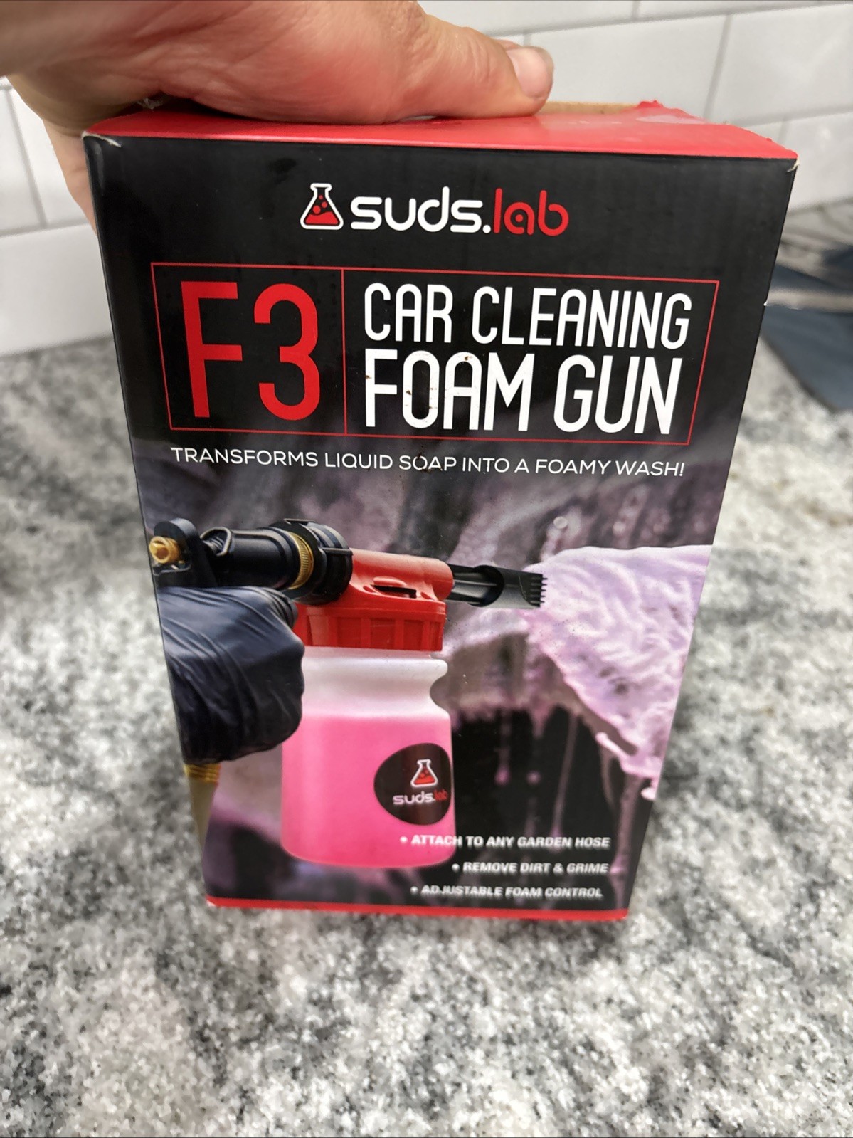 Suds Lab F3 Professional Foam Gun – Ultimate Cleaning Solution for Home and Car