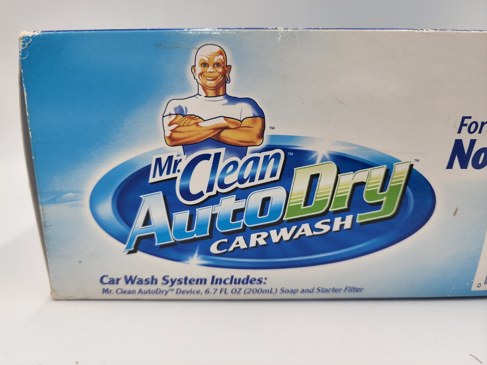 New Mr. Clean Auto Dry Carwash Device Soap & Starter Filter Car Wash System