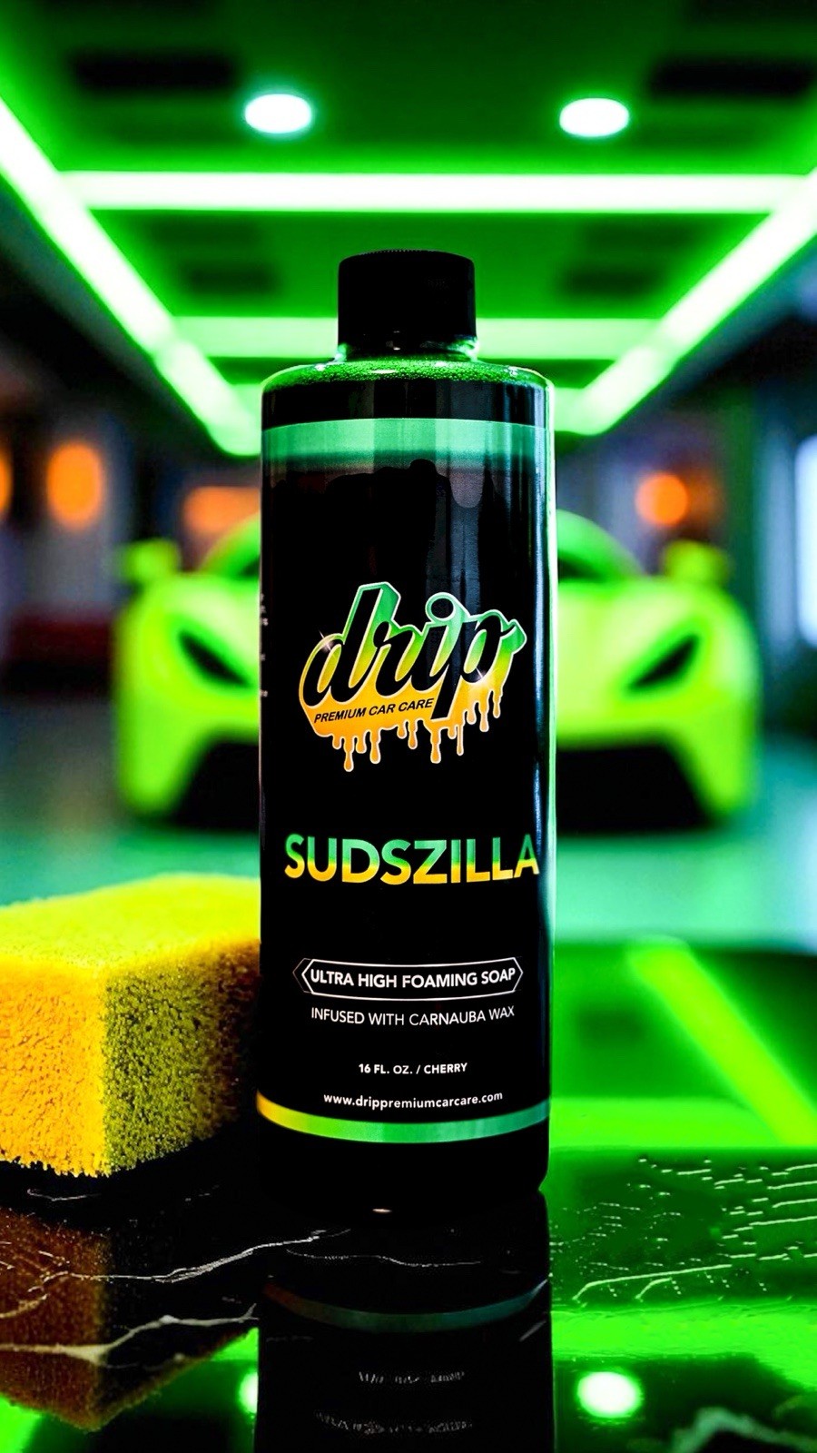 Drip Premium Car Care Sudszilla Wax Infused Ultra High Foam Soap (16 fl oz)