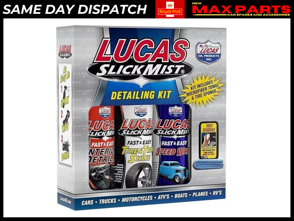 Lucas Oil Slick Mist 4-in-1 Detailing Kit 2.8 kg (4-Piece Kit)