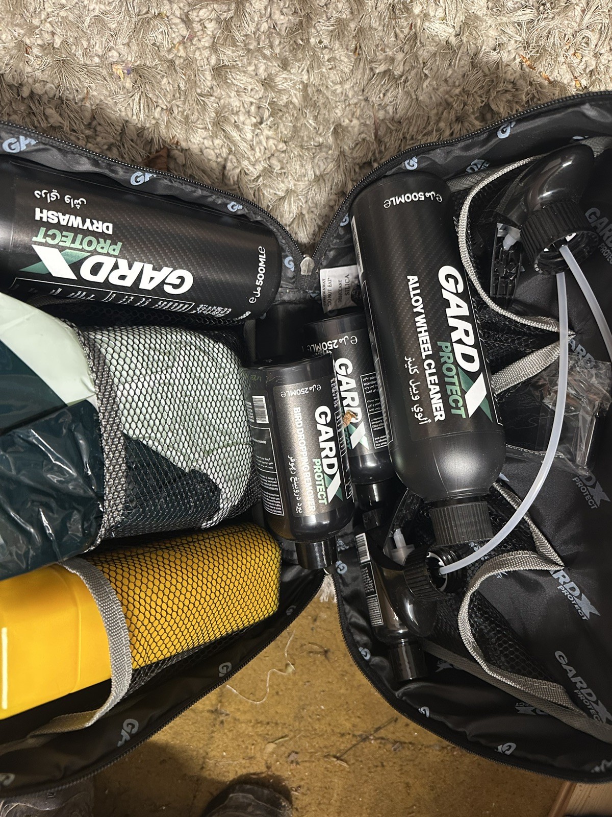 The New Guard X Car Cleaning & Protection Kit