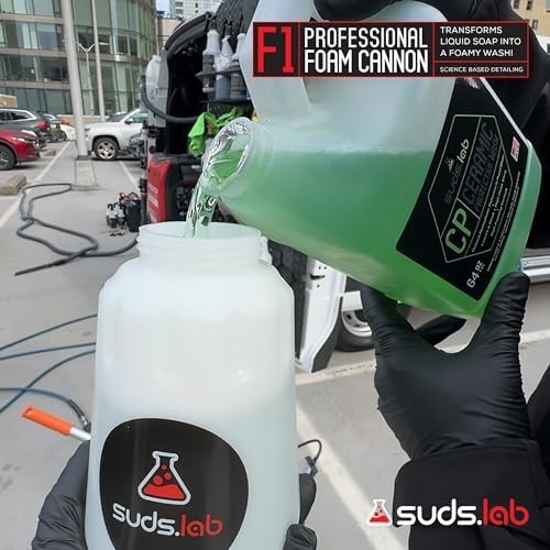 Foam Cannon Professional 1oz Canister Suds Lab F1 Ounce