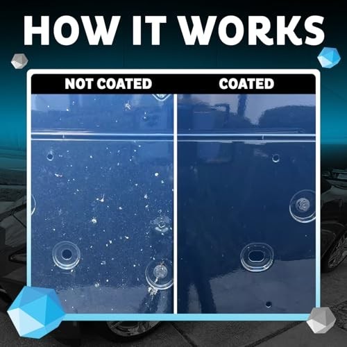 Waterless Car Wash Spray 40 oz Kit with Microfiber Cloths Quick Detailer Shine