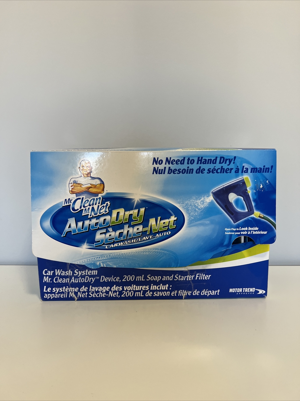 Mr. Clean Auto Dry Car Wash Spray System Kit w/ Soap Starter Filter Spot Free