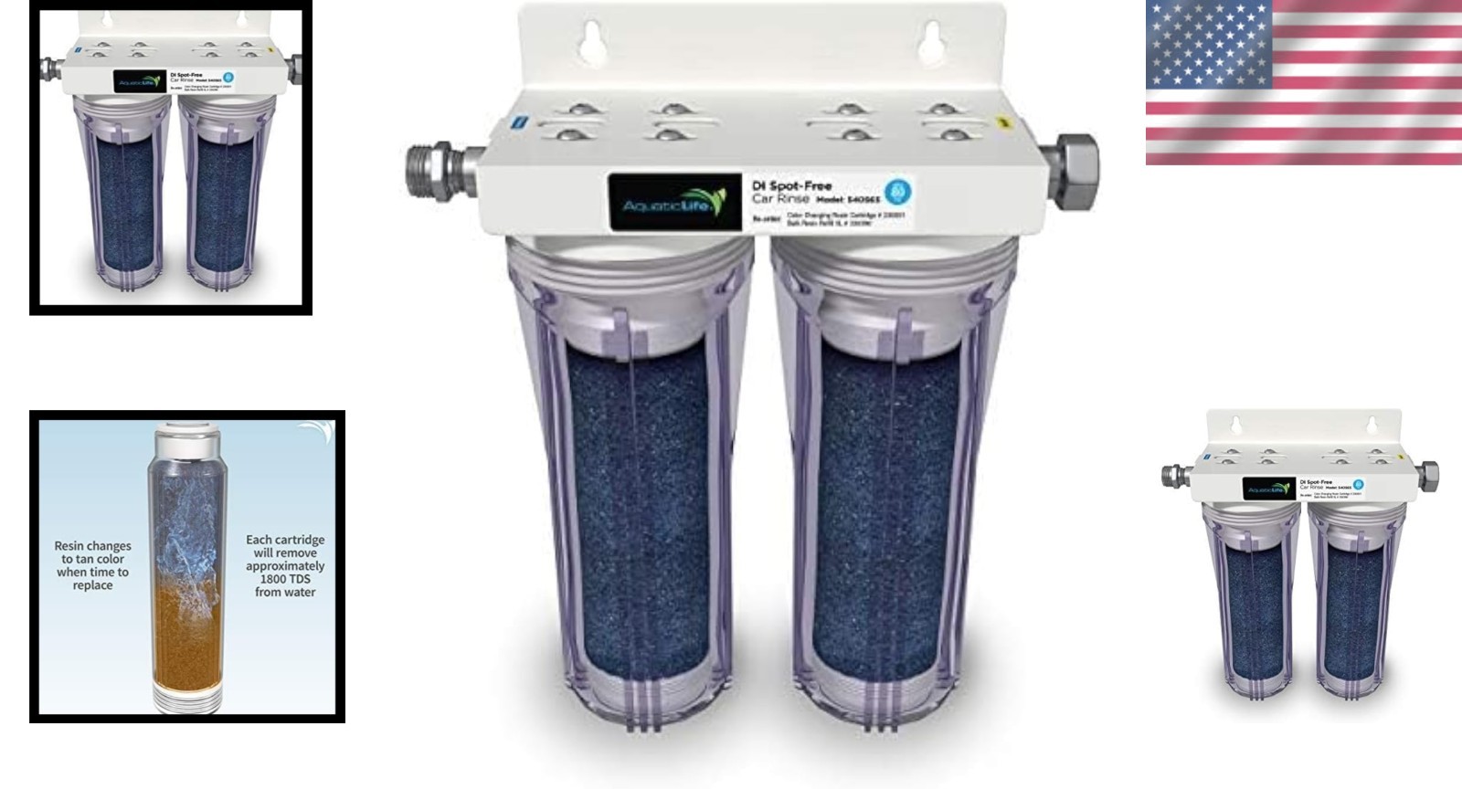 Deionized Water System for Spotless Car, RV & Motorcycle Washing – Easy Install~