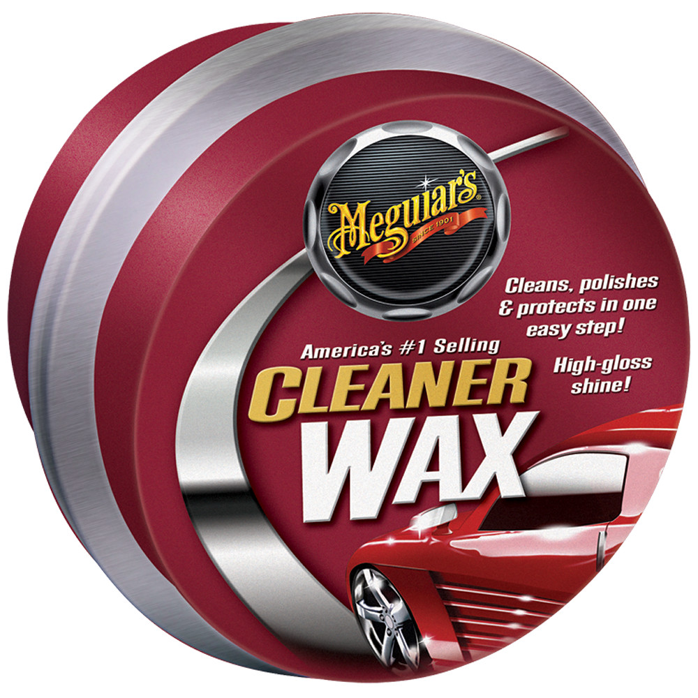 Meguiars A1214 Cleaner Paste Wax with Foam Applicator