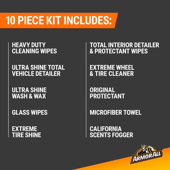 All Car Care Cleaning and Automotive Car Wash Kit – 10 PCS Set Car Detailing Kit