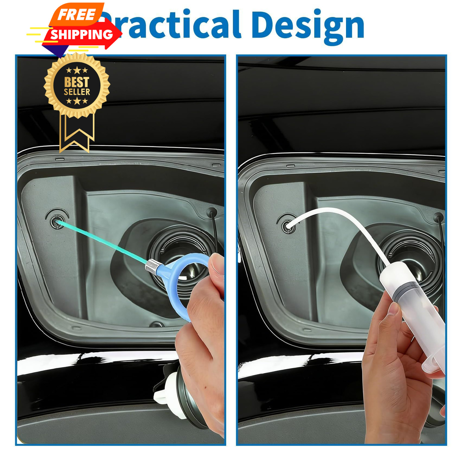 CllyCnny Auto Sunroof Drain Cleaning Tool, 118 Inch Long Flexible Tube…