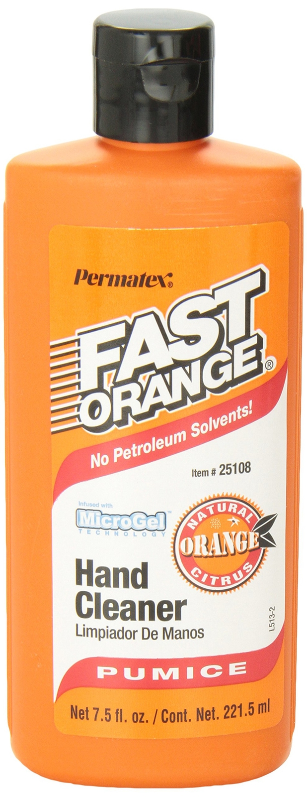 Permatex 25108 Fast Orange Pumice Lotion Hand Cleaner 7.5 oz. (Pack of 1)