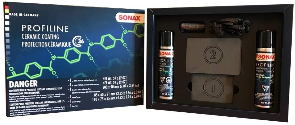 SONAX Ceramic Coating Kit CC36 – one of the best car cleaning kits
