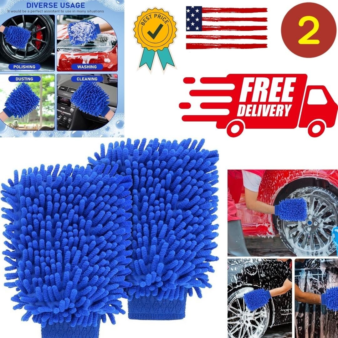 Car, The Best Way to Polish Your Car Microfiber Glove Car Care Products
