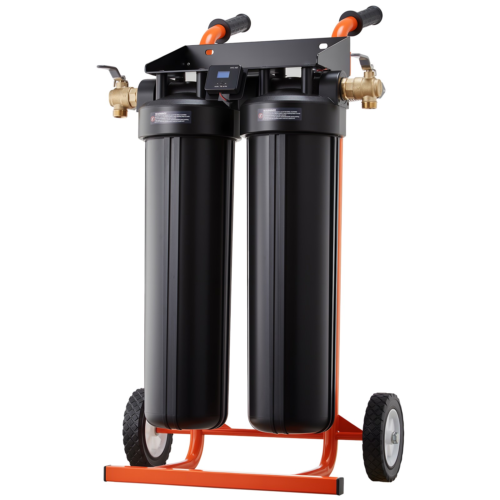 VEVOR Deionized Water System for Spotless Car Wash with 2 x 4L DI Resin & Bypass