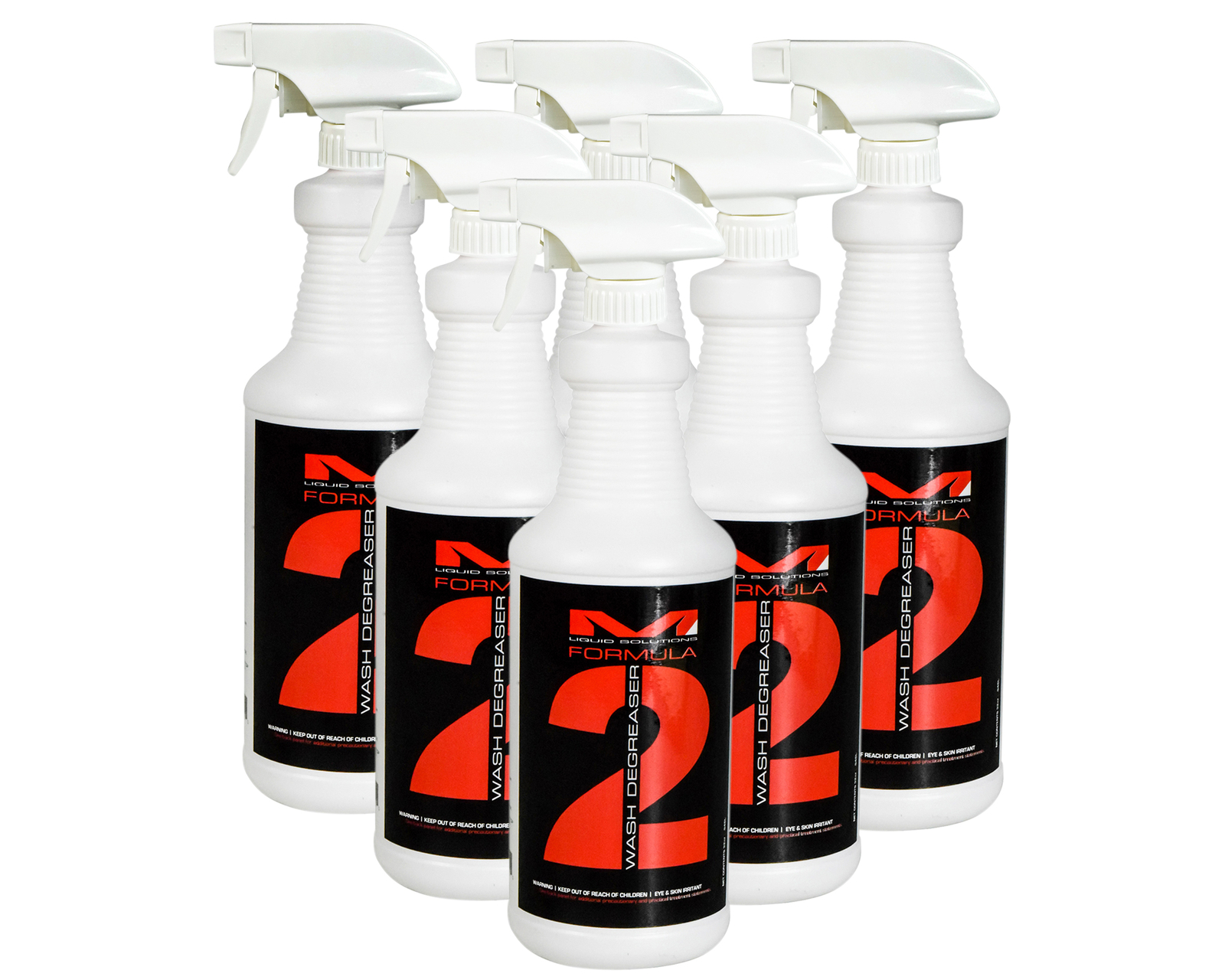 Matrix Liquid Solutions Formula 2 Biodegradable Wash Degreaser 32oz 6 Pack