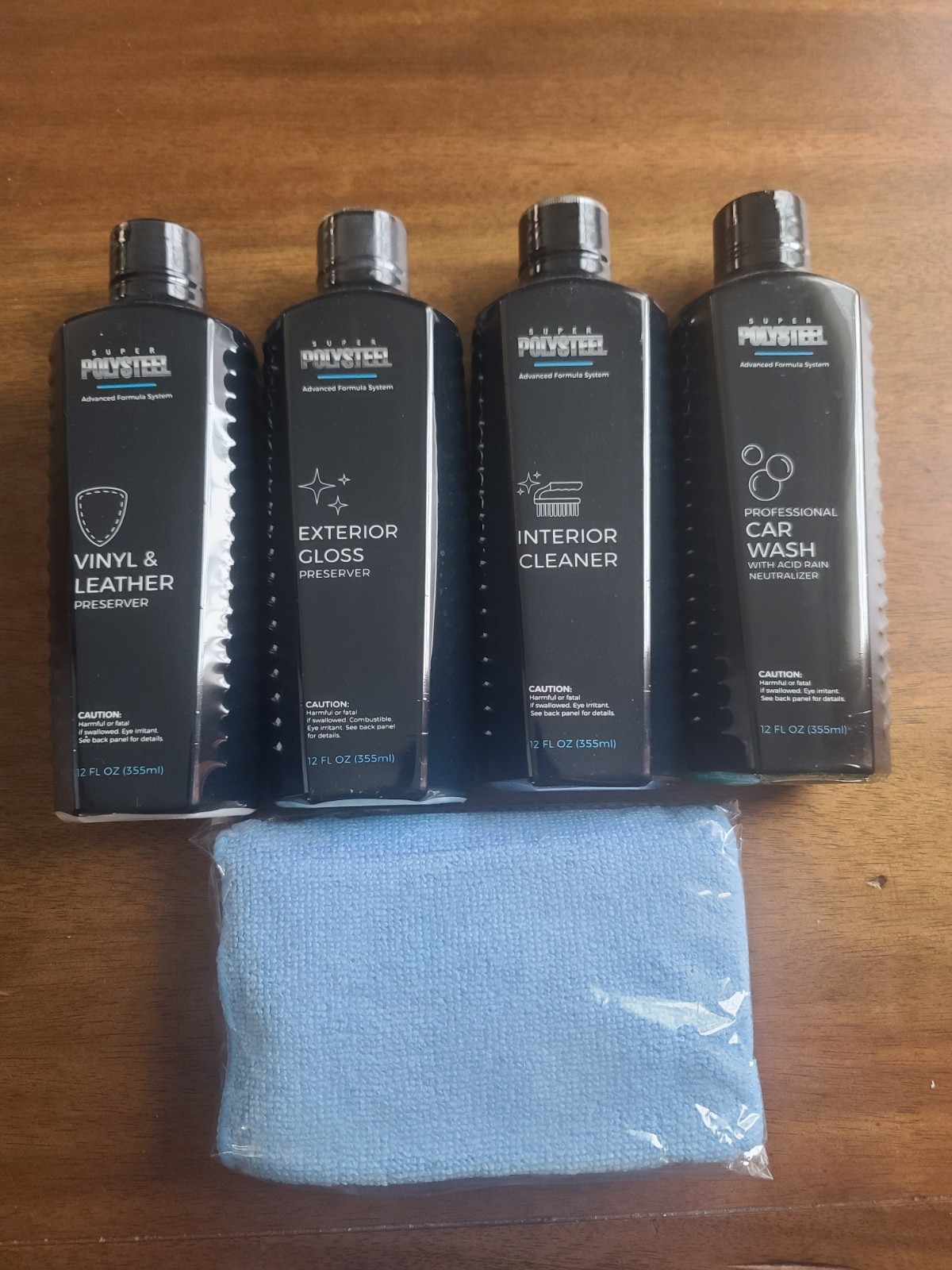 SUPER POLYSTEEL Professional Series Vehicle Maintenance & Care Products Car Kit