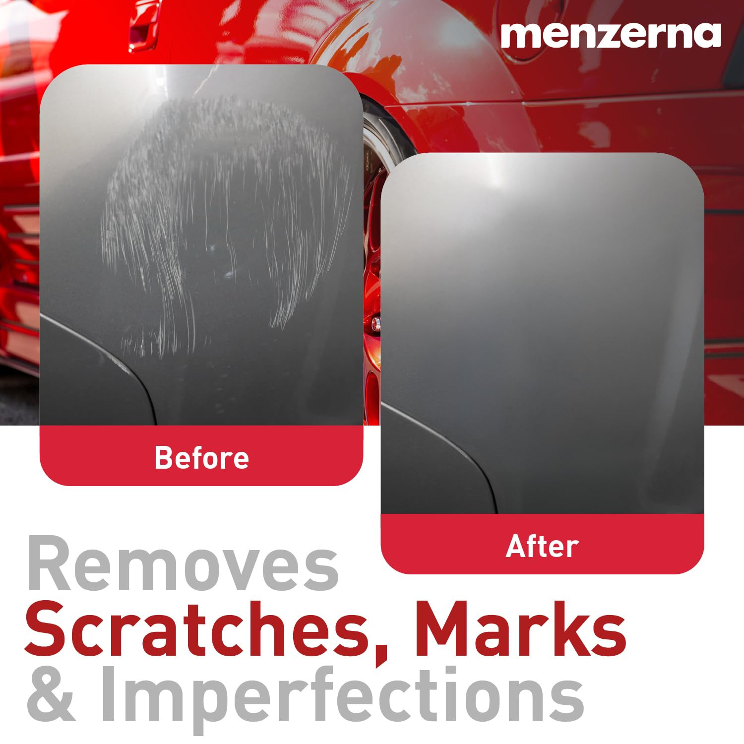 3-Step Car Polishing Kit 8oz Scratch Removal Swirl Eliminator Mirror Finish Set