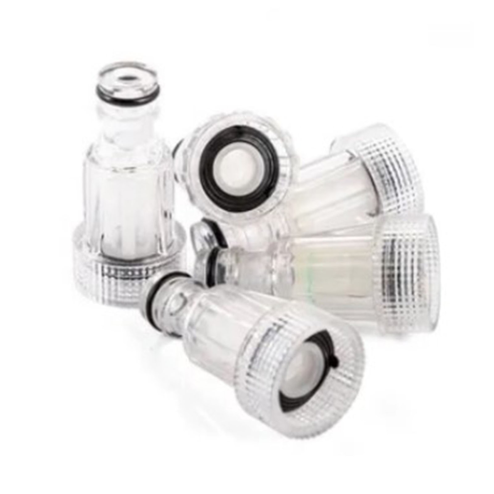 New 5Pcs Car Clean Washer Water Filter 3/4in Diameter Detachable Easy To Clean
