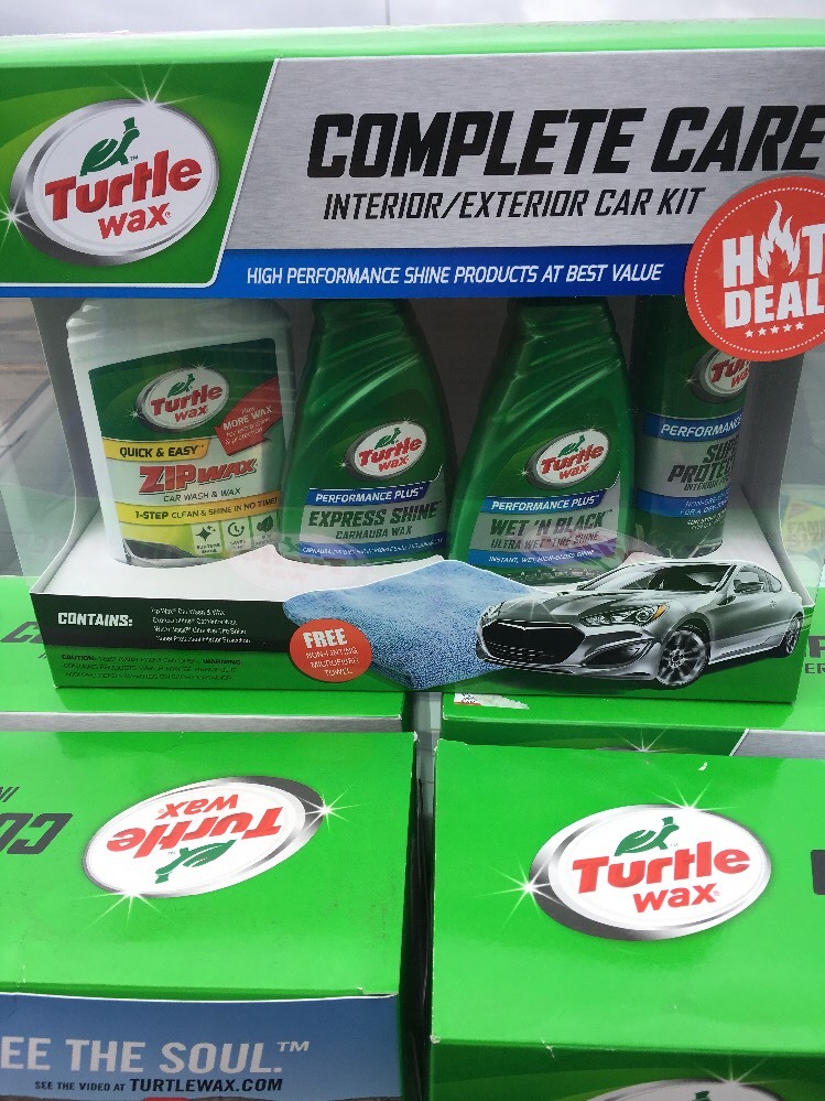 5x Turtle Wax 5-Piece Complete Care Kit