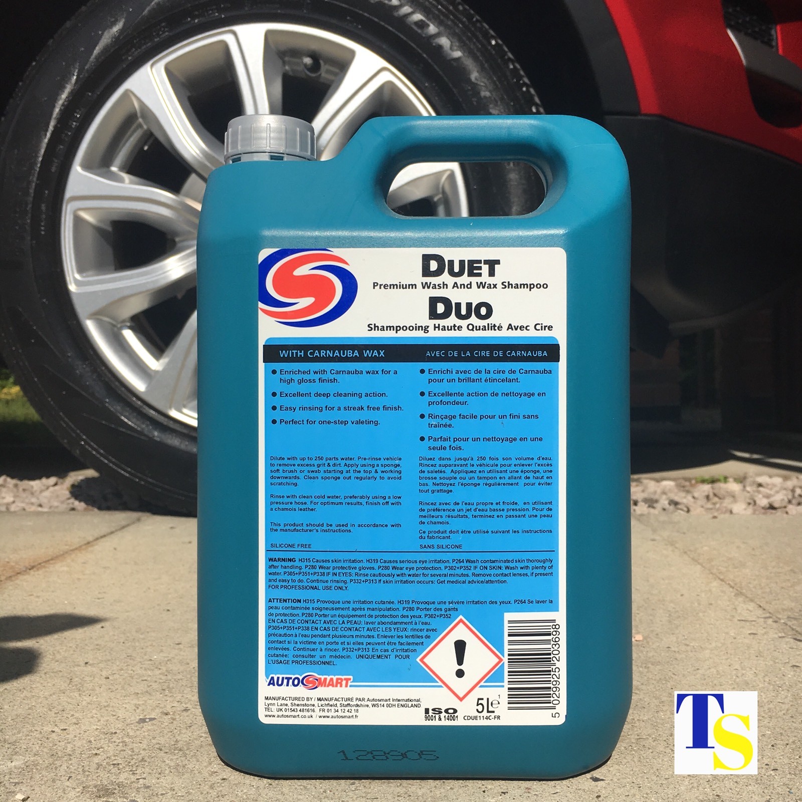 Autosmart Duet 5L 5 Litre (Premium Wash & Wax Shampoo – glossy finish 2026)