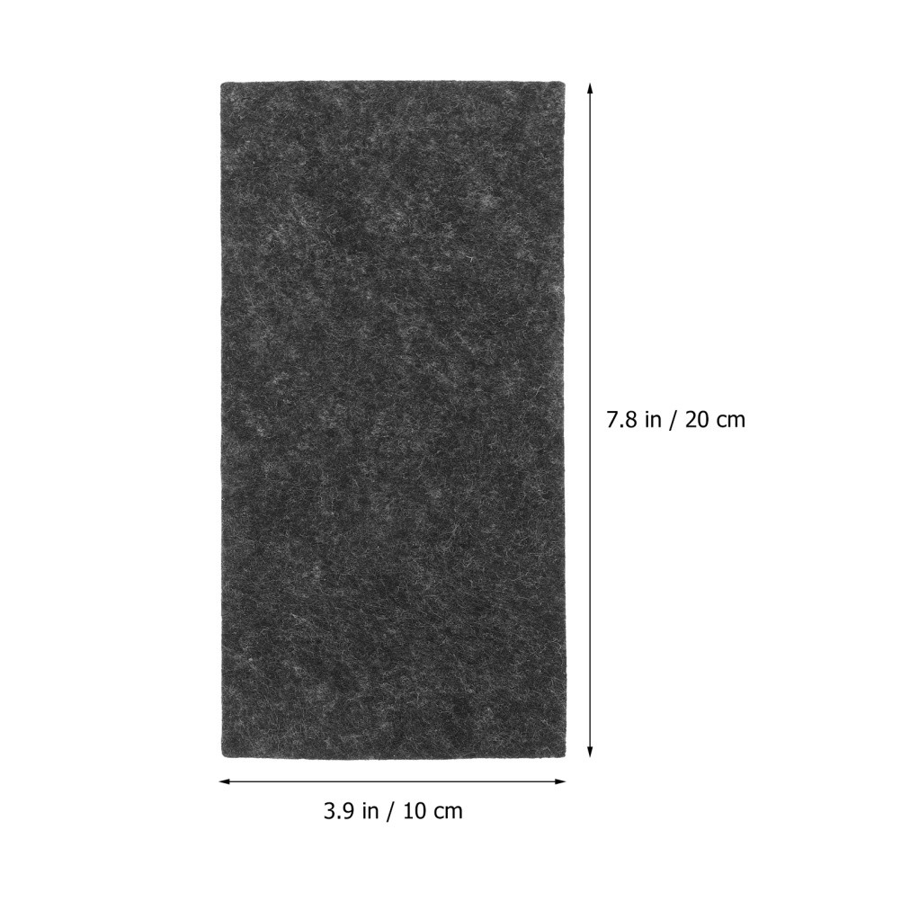 4Pcs Durable Nano Car Scratch Remover Cloth for Vehicle Paint Restoration Grey