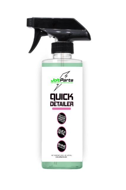 Jolt Parts Quick Instant Detailer and Waterless Wash Paint Glass & Chrome