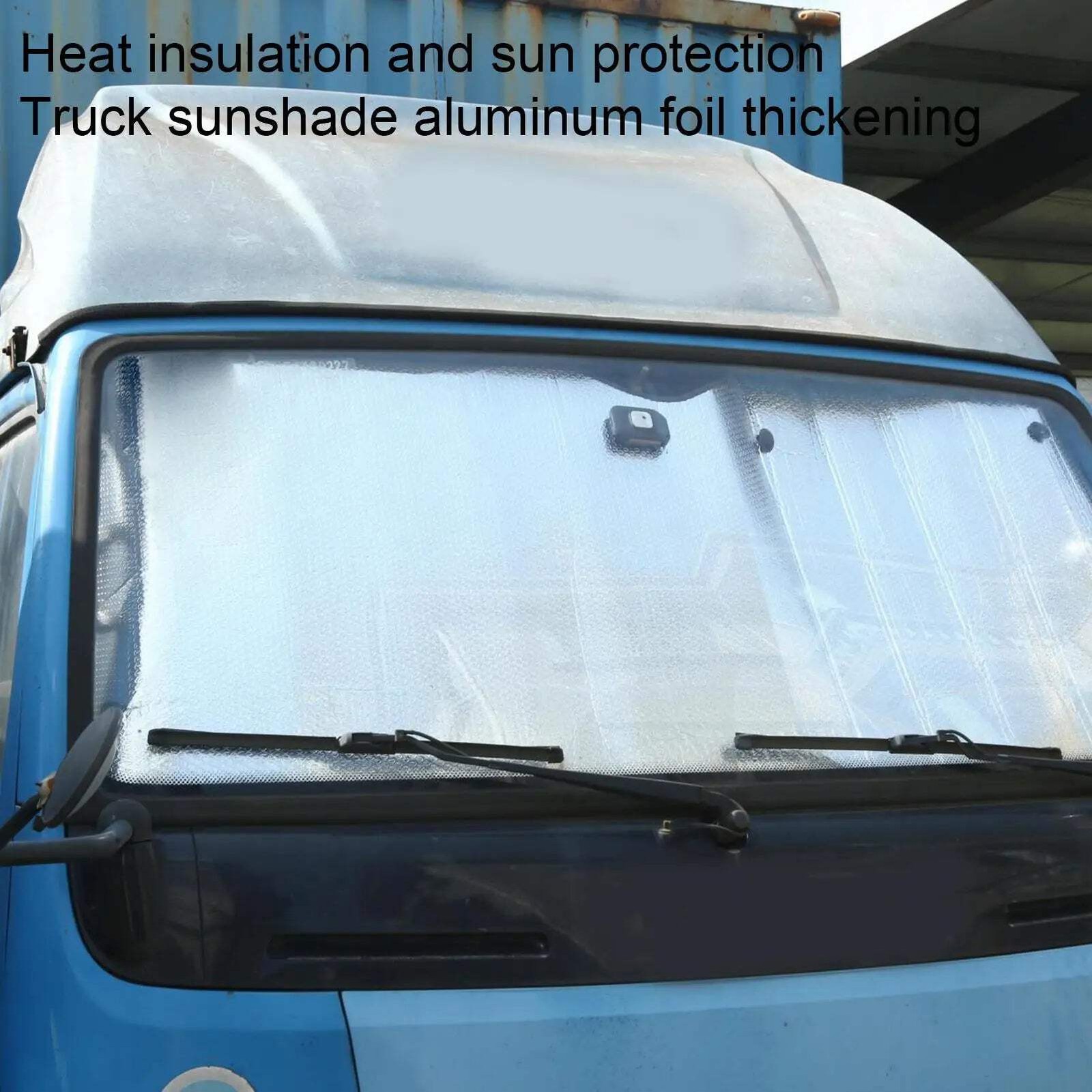 Truck Windshield Sun Shade Truck Front Window Sunshade Foldable Truck Sun Shade