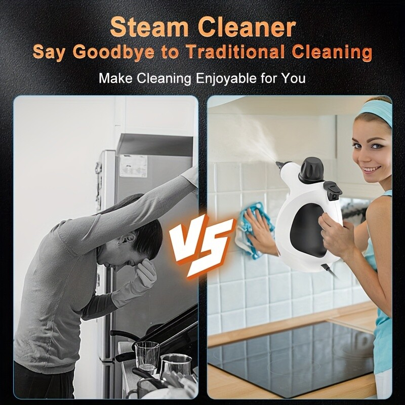 2500W Car Steamer Detailing High Pressure Handheld Steam Cleaner Tank Portable