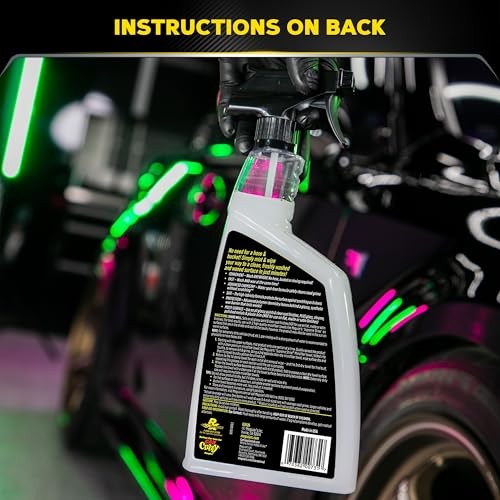 Meguiar’s Ultimate Waterless Wash & Wax, 2-in-1 Cleaner and Protection to, 26 Oz