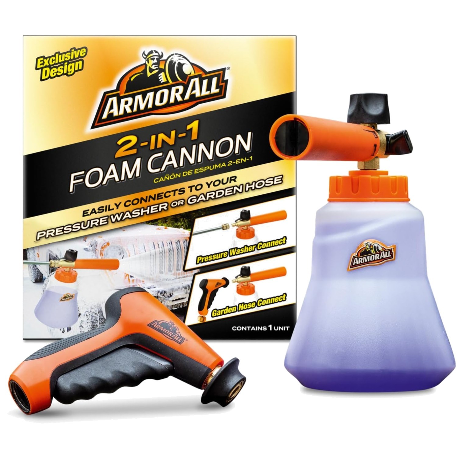 Ultimate 2-in-1 Foam Cannon Kit – Car Wash & Detail