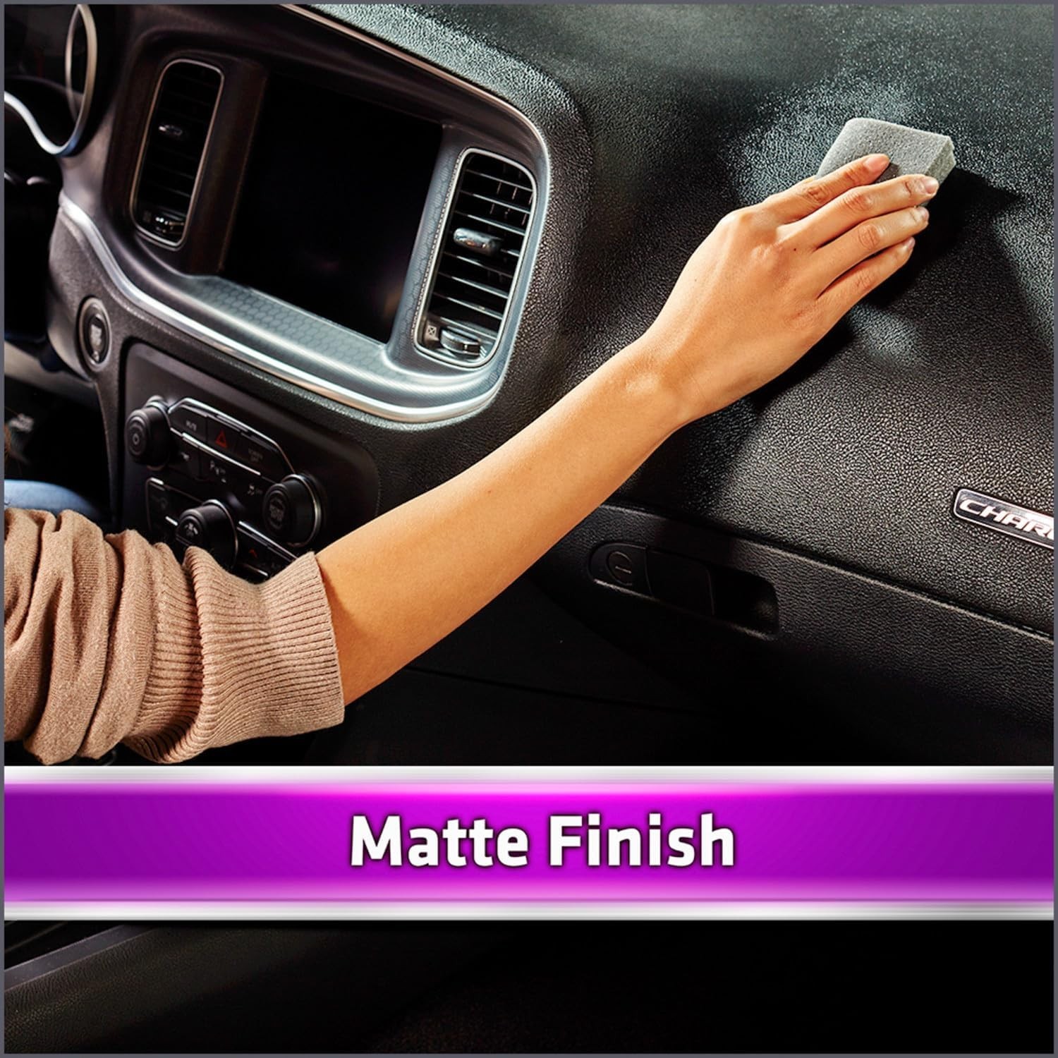 Ultimate Car Cleaning Sponge – Powerful Stain Remover for All Surfaces, Yellow