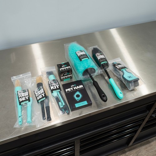 The Clean Garage Detailing Brush Starter Kit | 9 Brushes