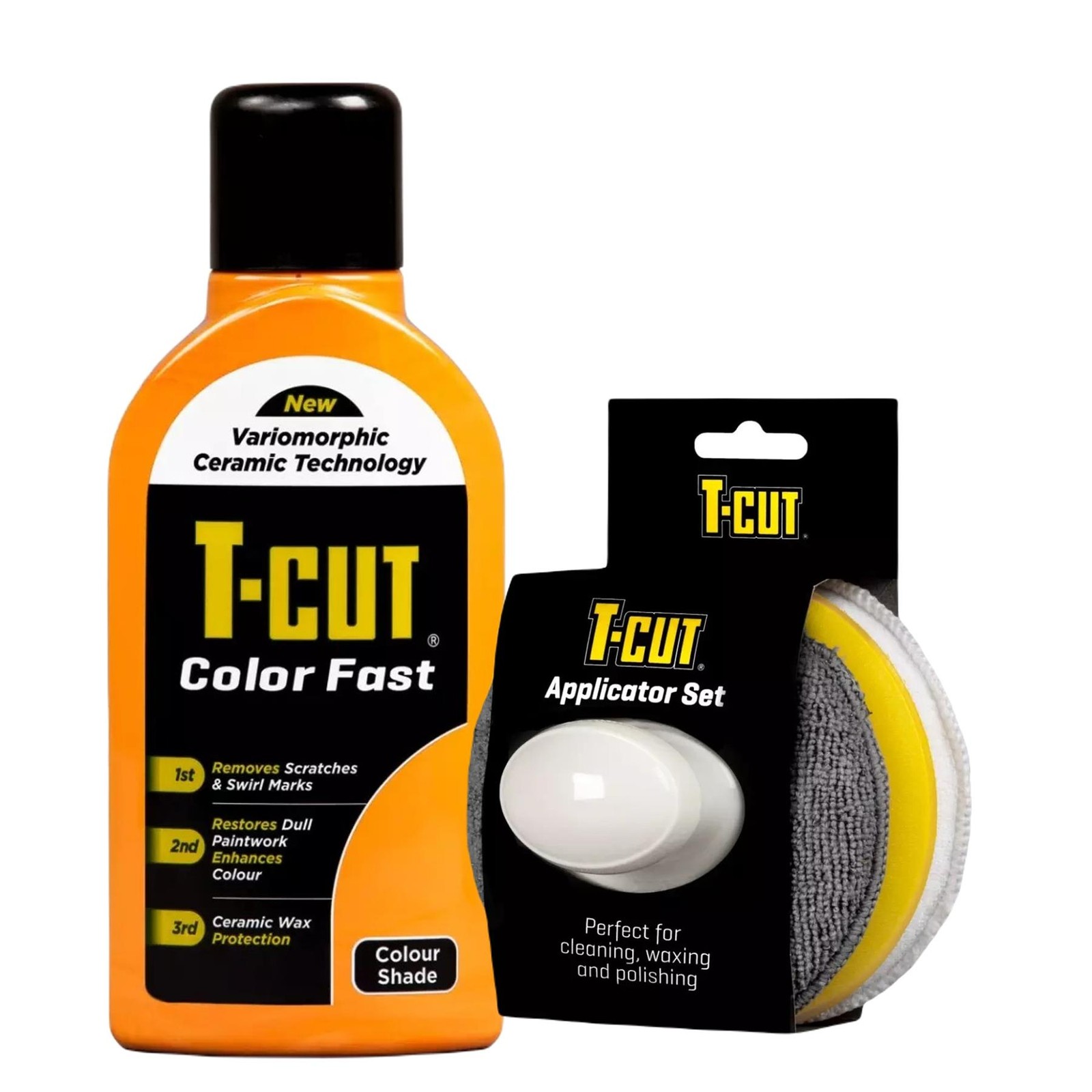 T-Cut Scratch Remover Color Fast Paint Restorer – Orange – 500ml + Applicator