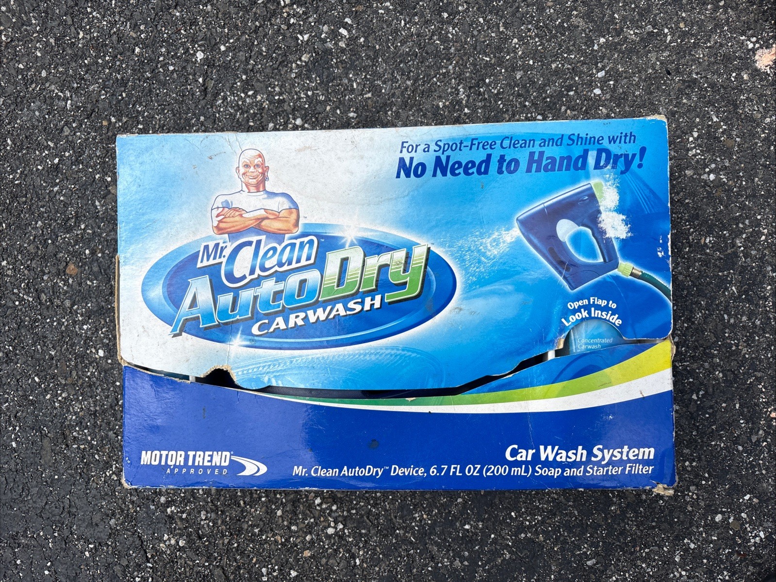 Mr Clean Auto Dry Car Wash System Complete Kit New Old Stock Open Box
