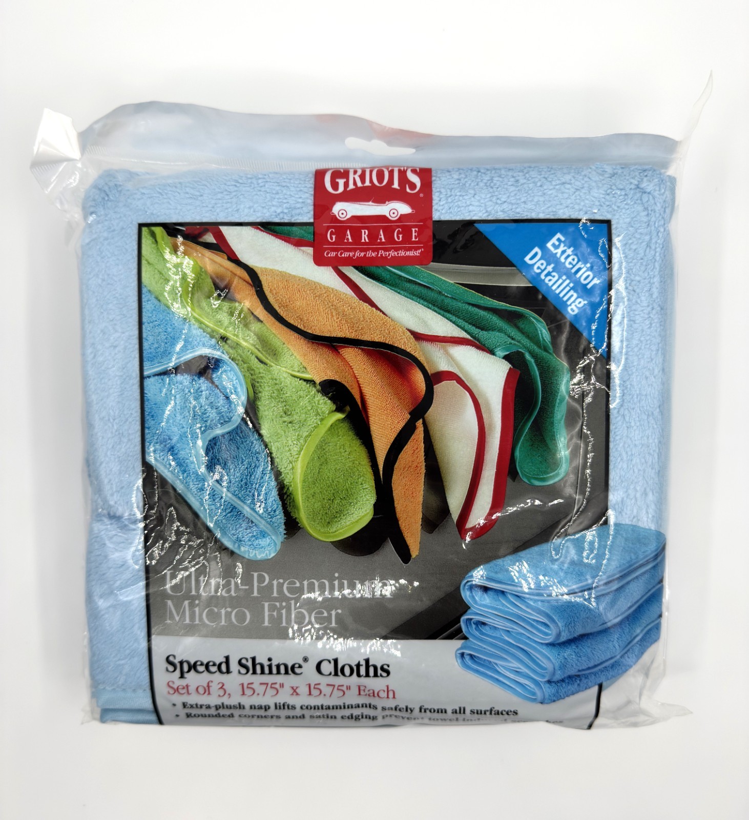 NEW NOS Griot’s Garage Ultra Premium Micro Fiber Speed Shine Cloths #11231