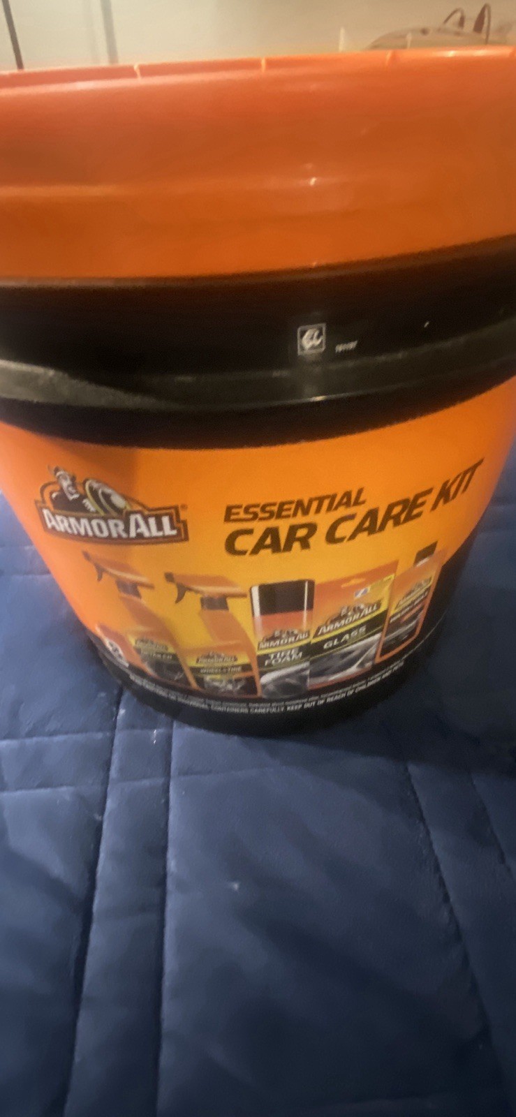 Armor All Car Cleaning Kit for Car Detailing, 8-Piece Set​ ~New in Bucket.