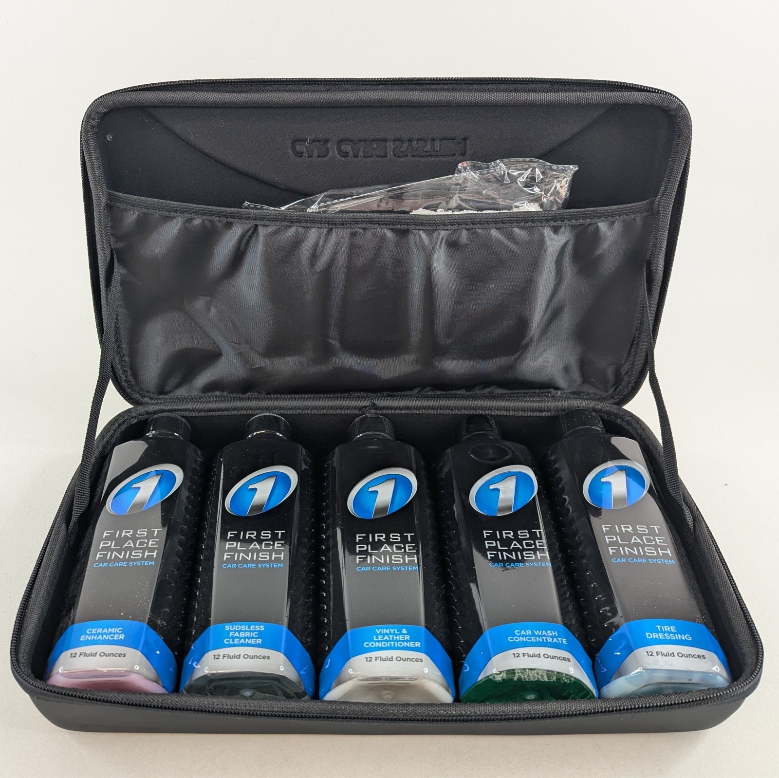 First Place Finish Car Care Kit 5 Pc 12oz Premium Auto Detailing Set