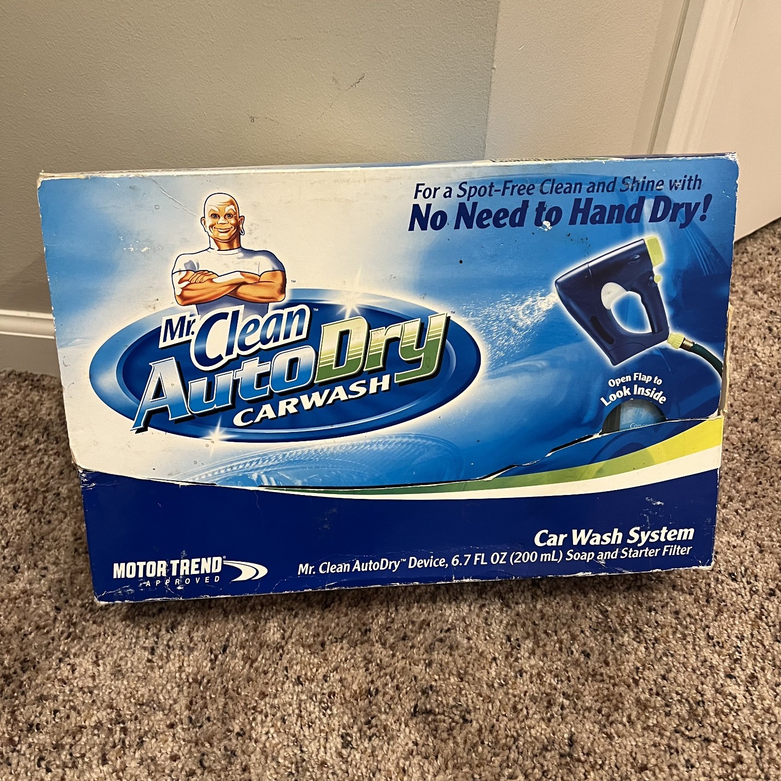 Mr. Clean AutoDry Carwash Car Wash System w/Soap/Starter Filter