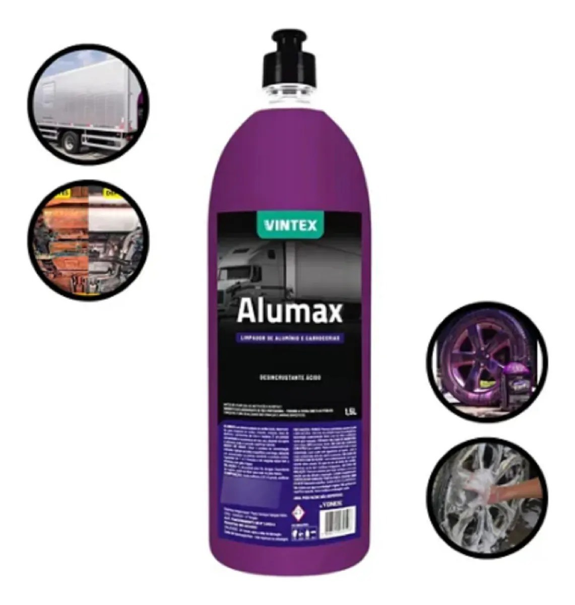 ALUMINUM CLEANER ALUMAX 1.5 LITERS + V-MOL 1.5 LITERS/Viintex Vonix