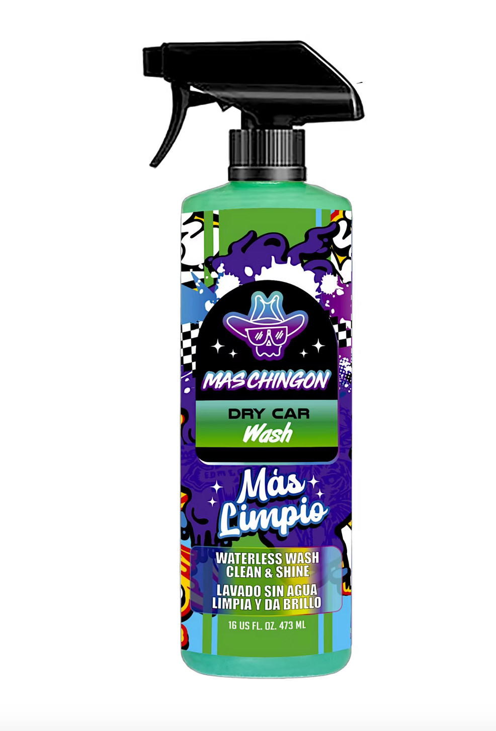 Mas Chingon Dry Car Wash 16 Fl Oz (1-Pack)
