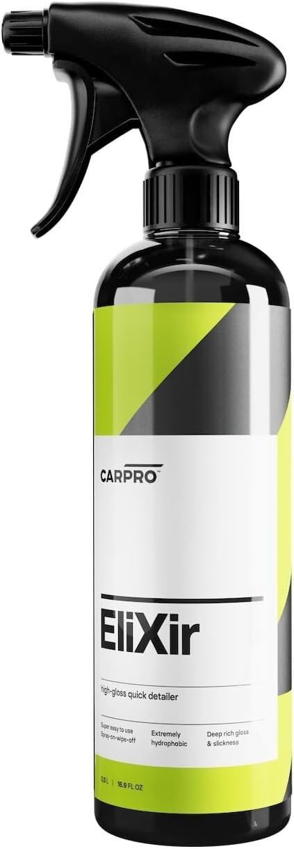 CARPRO EliXir Quick Detailer with Sprayer – 500ml (17oz)