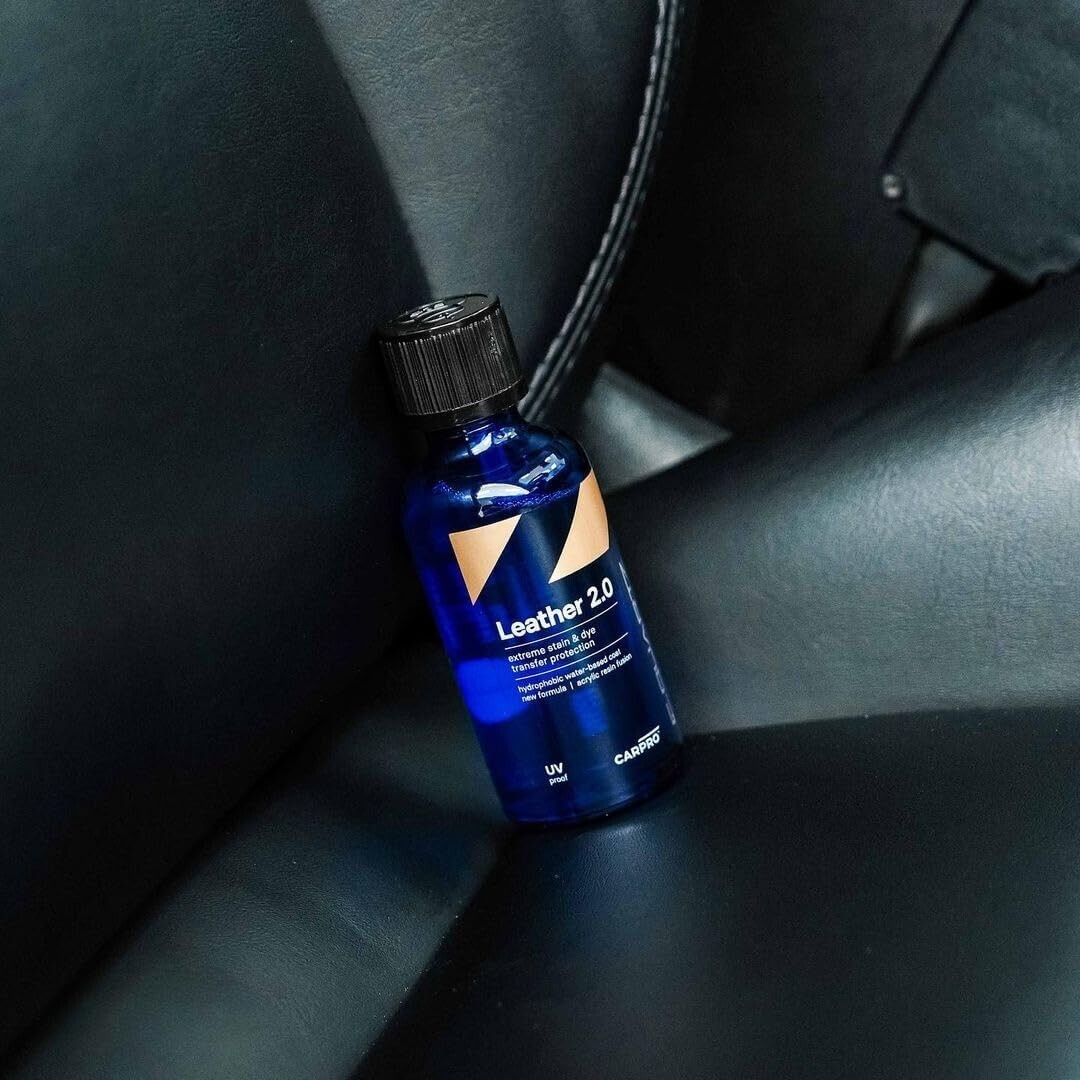 CARPRO CQUARTZ Leather 2.0 – 50mL Kit – Hydrophobic & Oil Phobic