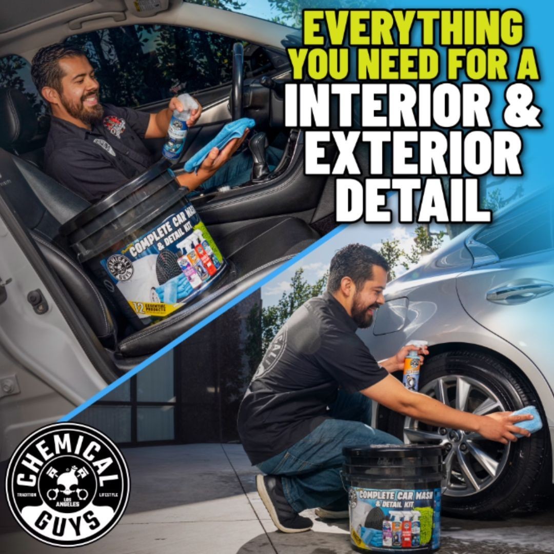 Chemical Guys 12 Piece Premium Complete Car Wash & Detail Kit New