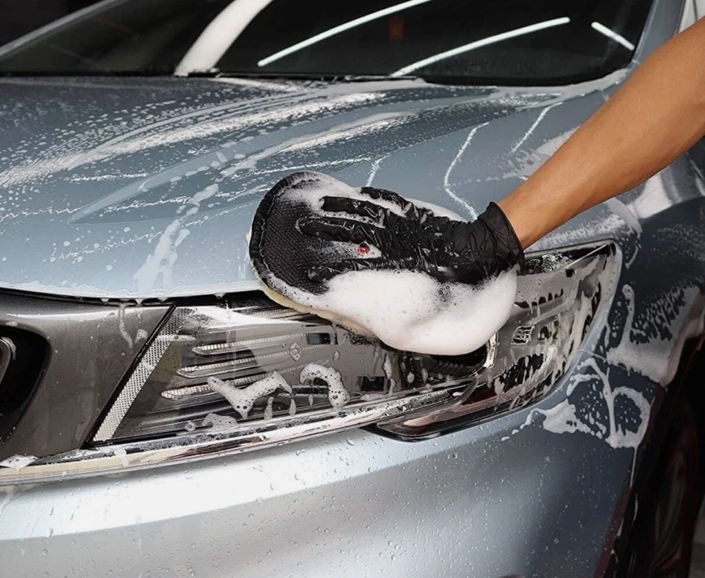 6Pack Car care Microfiber Detailing For Gazoo Racing Wash Mitt dry Towel Clean