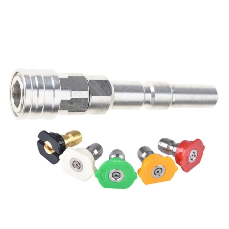 1/4in Quick Connect with Nozzles Foam Cannons Converter for Nilfisk KEW