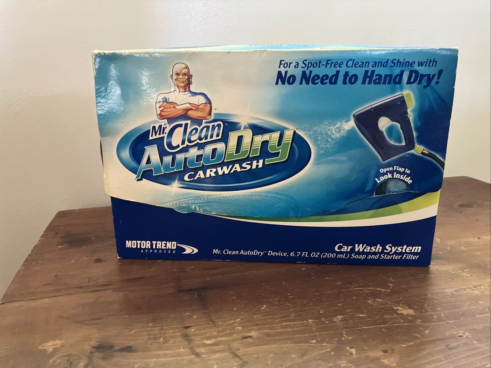 Mr Clean Auto Dry Car Wash System Carwash Kit with Soap & Starter Filter