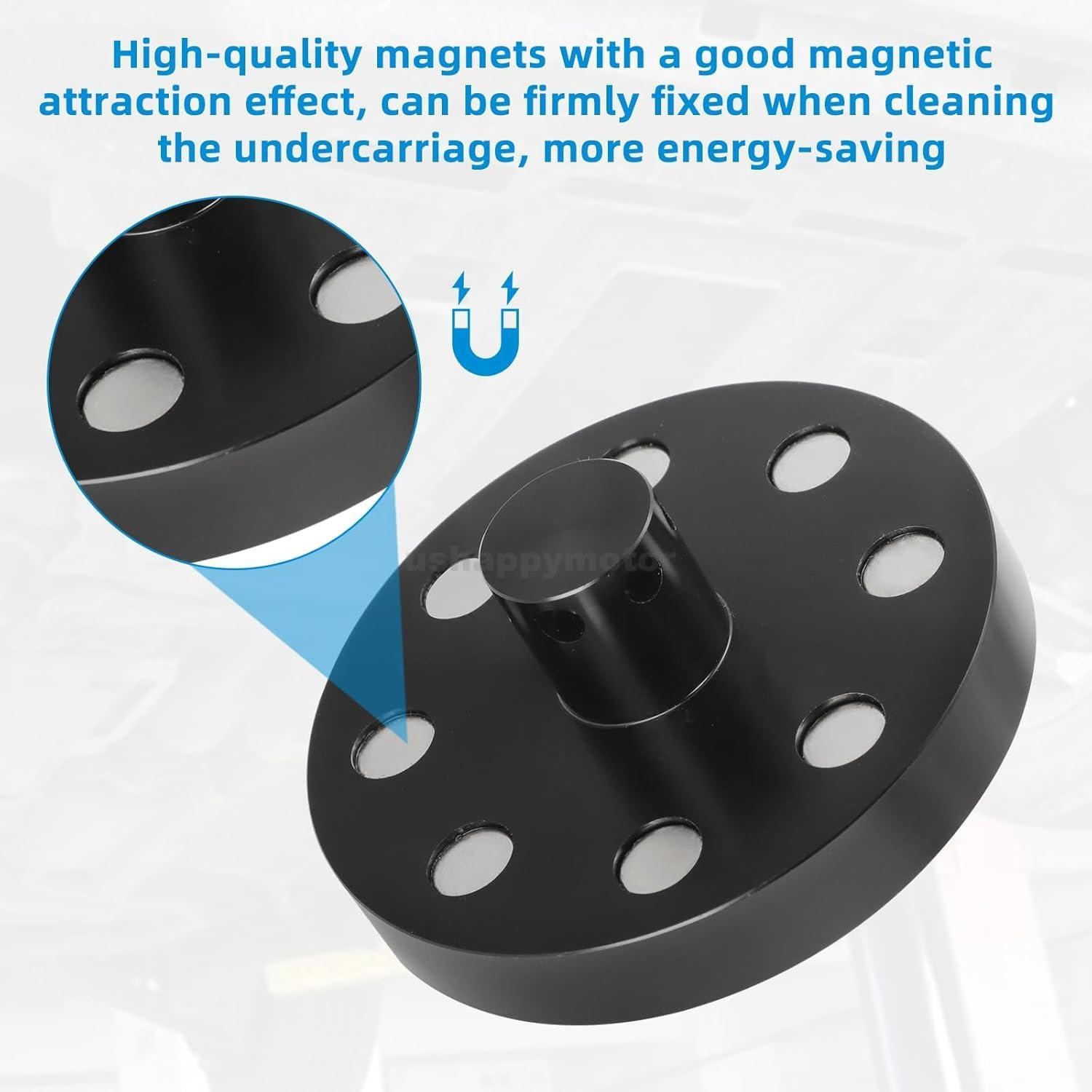 For US Chassis Cleaner Flusher Standard Hose Fitting Aluminum Magnets w/ O-ring