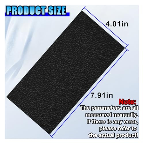 2pcs Car Leather Repair Patch Tape, 8�4 Inch Self-Adhesive Cuttable