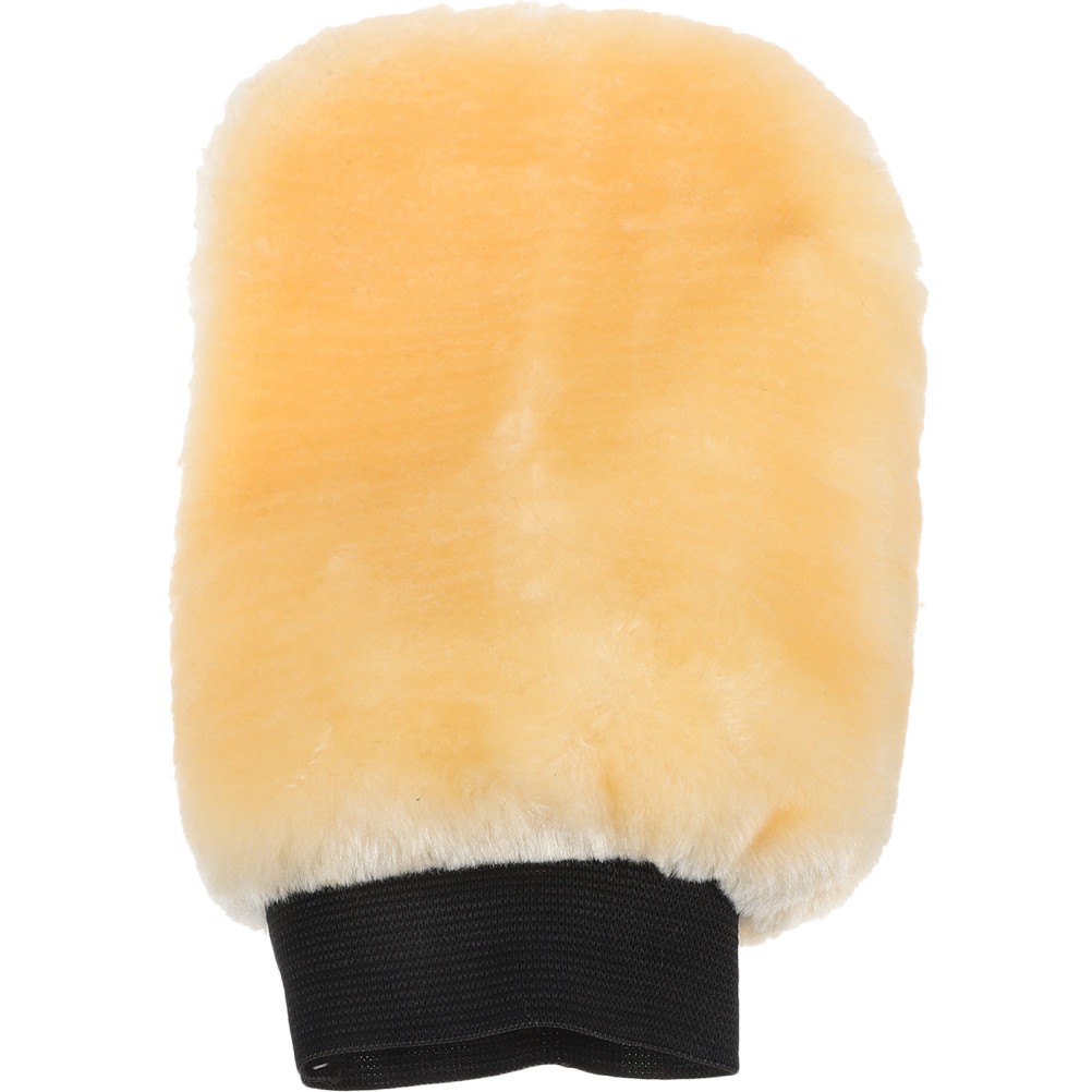 Plush Car Washing Mitt Double Sided Car Washing Mitten Vehicle Washing Glove
